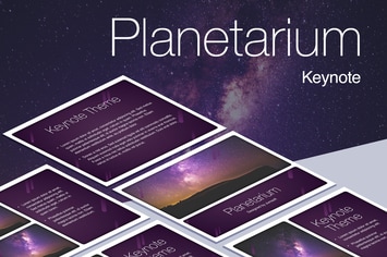 Planetarium Keynote Template