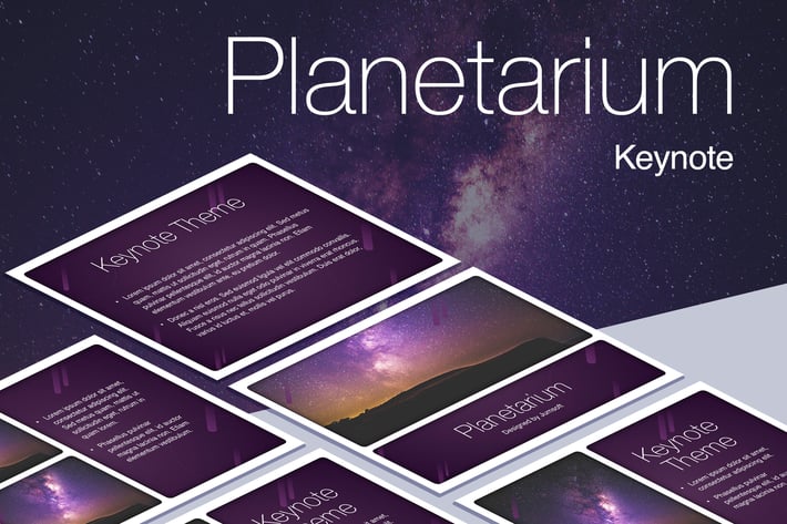 Planetarium Keynote Template