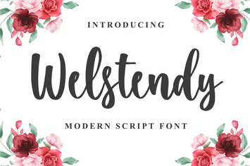 Welstendy - Modern Calligraphy Font