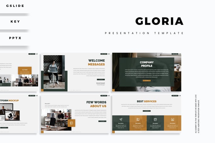 Gloria - Presentation Template