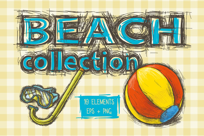 Beach Illustration Collection