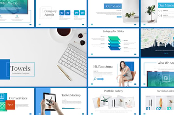 Towels - Powerpoint Template