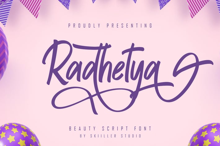 Radhetya Beauty Script Font