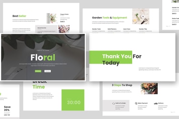 Florist Keynote Presentation Template