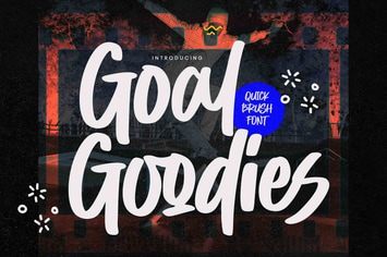 Goal Goodies - Quick Brush Font