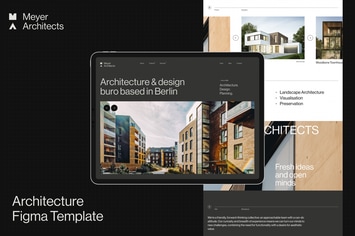 Meyer Architects — Architecture Figma Template