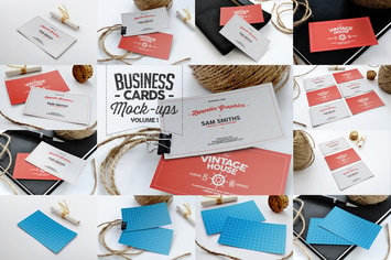 Business Cards Mock-ups