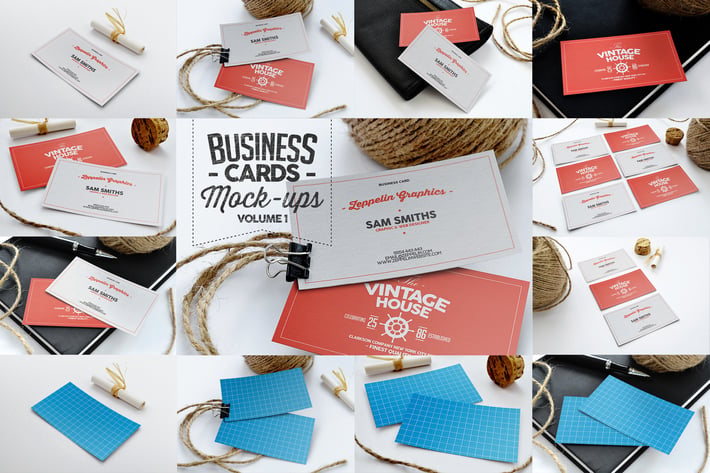 Business Cards Mock-ups