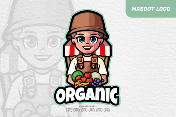 Organic Fruit Market Logo