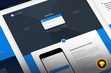 App Landing Page