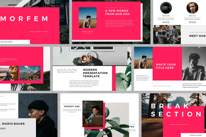 Morfem Keynote Template