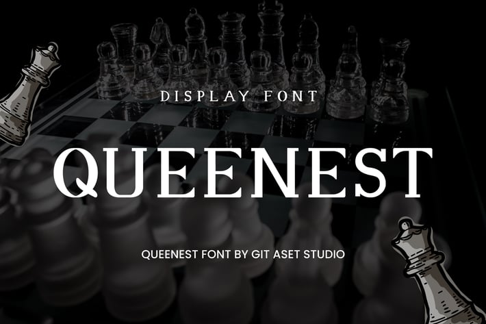 Queenest Elegant Serif Font