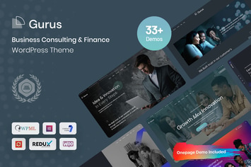 Guras - Business Consulting WordPress Theme
