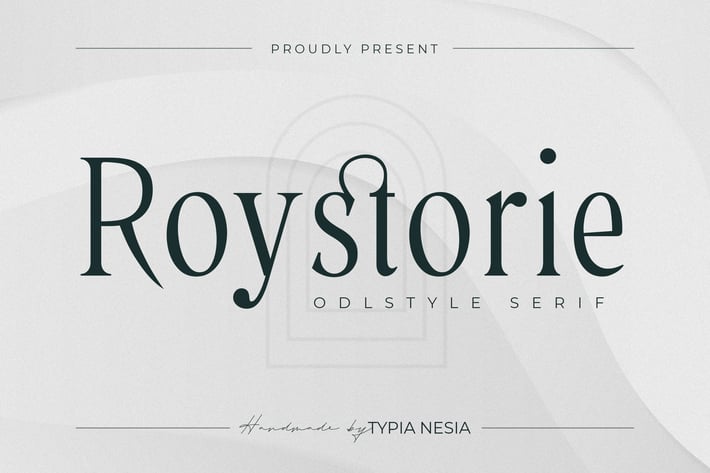 Roystorie - Elegant Classic Extra Light Serif