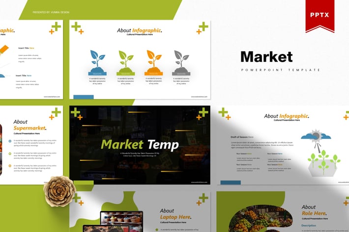 Market | Powerpoint Template