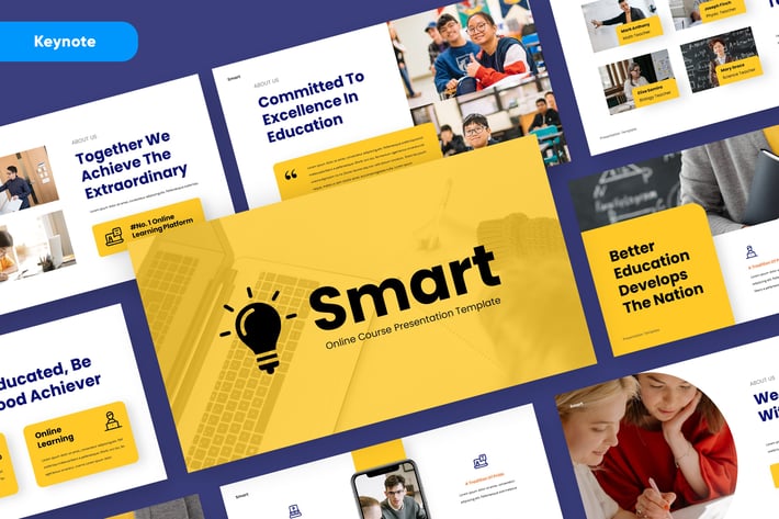 SMART - Education Keynote Template