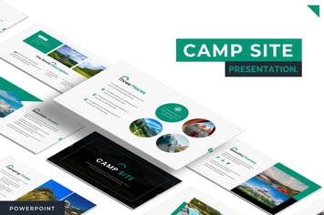 Camp Site  - Powerpoint Template