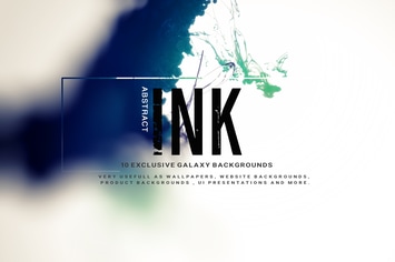 Abstract Ink Backgrounds V2