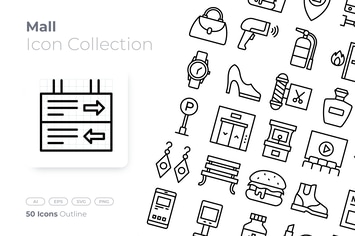Mall Outline Icon