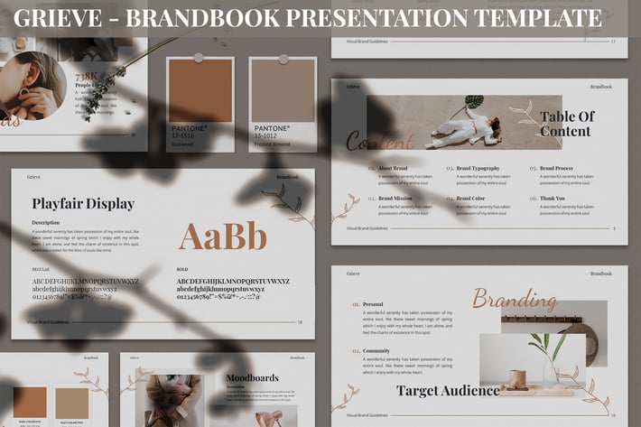 Grieve - Brandbook Presentation Template