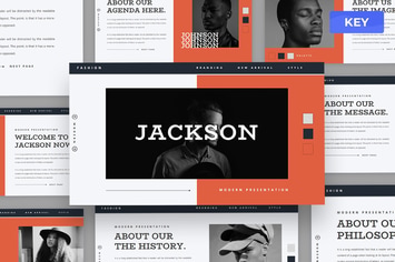 Jackson - Fashion Keynote Presentation Template