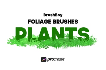 Procreate Foliage Brushes - Plants