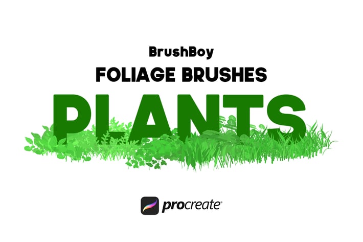 Procreate Foliage Brushes - Plants