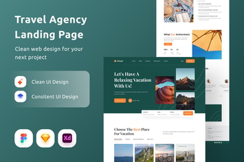 Travel Agency Landing Page