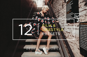 12 Film Lifestyle Lightroom Presets