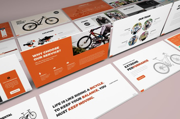 Bicycle Keynote Presentation Template
