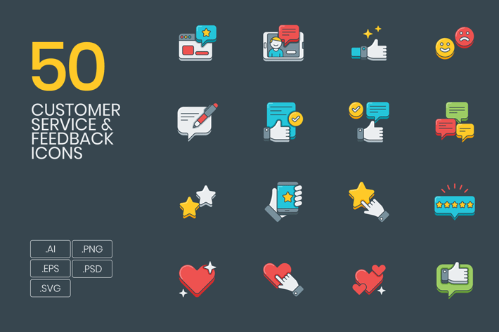 Customer Service Icons