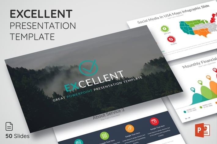Excellent - Powerpoint Presentation Template