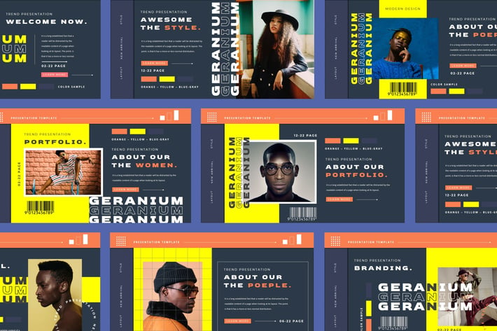 GERANIUM Powerpoint Template