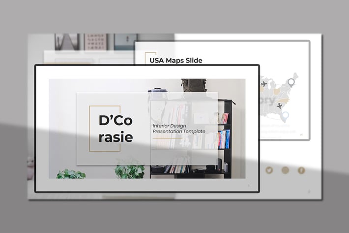D'Corasie – Interior Design  PowerPoint Template