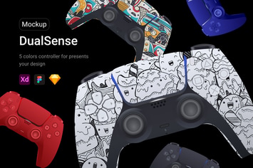PS5 Controller Mockup