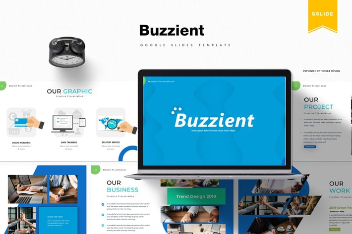 Buzzient | Google Slides Template