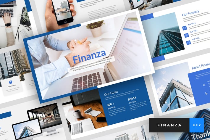 Finanza - Finance Keynote Template