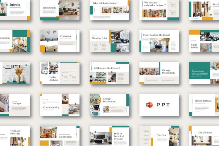 INTERIA - Interior Design Powerpoint Template