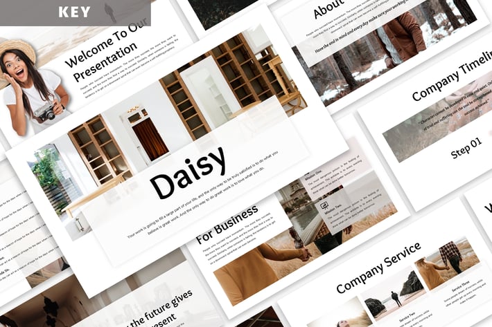 Daisy - Business Keynote Template