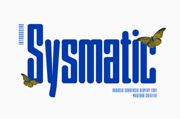 Sysmatic Soft Condensed Sans Font