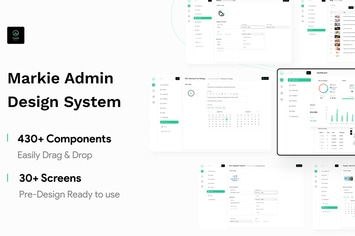Markie Design System - Grocery Web Admin