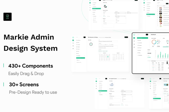 Markie Design System - Grocery Web Admin