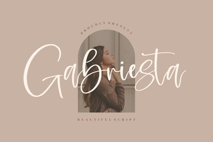 Gabriesta Script Font
