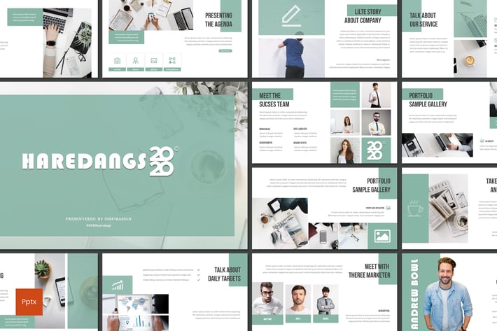 Haredangs - Powerpoint Template