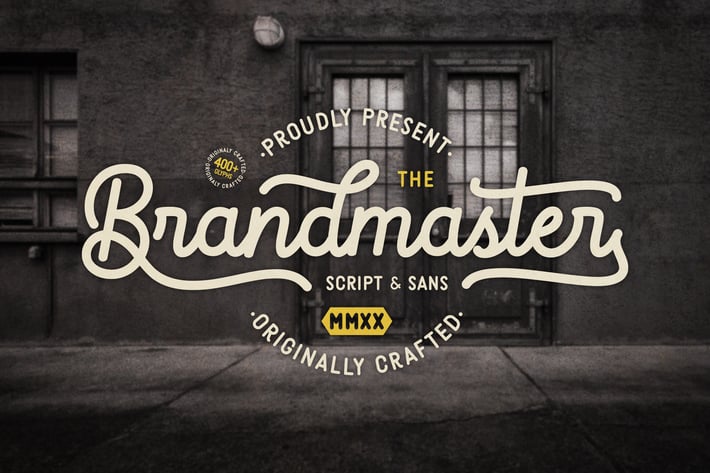 Brandmaster - Retro Font Duo