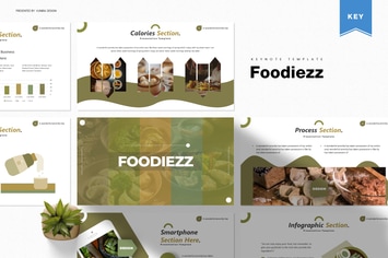 Foodiezz | Keynote Template