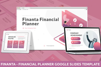 Finanta - Financial Planner Google Slides Template