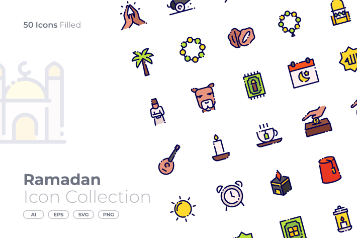 Ramadan Filled Icon