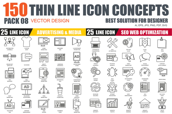 Line icons