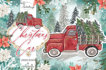 Christmas Car design